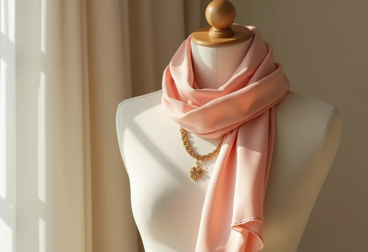 Acessórios de pescoço para looks básicos: colares, lenços e echarpes.